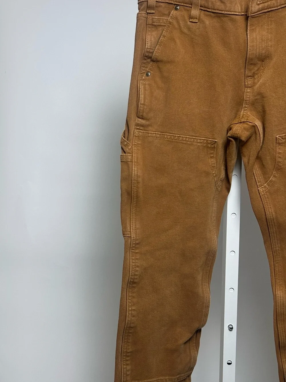 Carhartt Straight Leg Work Pants - Carhartt Brown - Picture 3 of 10